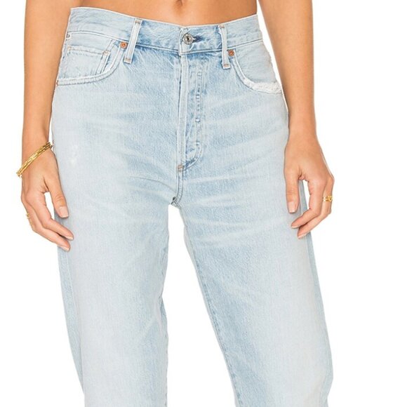 Citizens of Humanity Liya Classic High Rise Crop Jeans, Size 26 - Picture 1 of 6